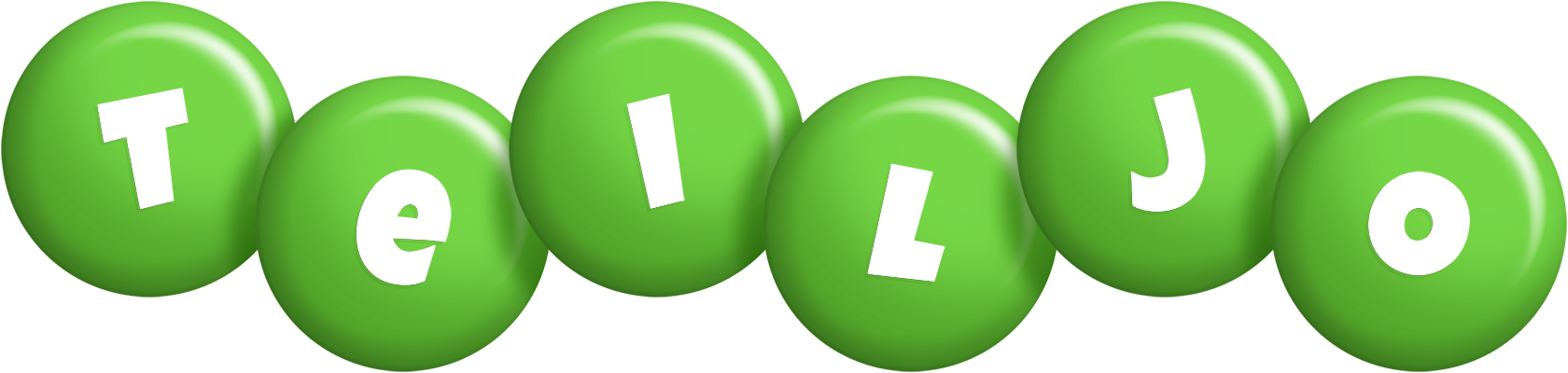 Teiljo candy-green logo