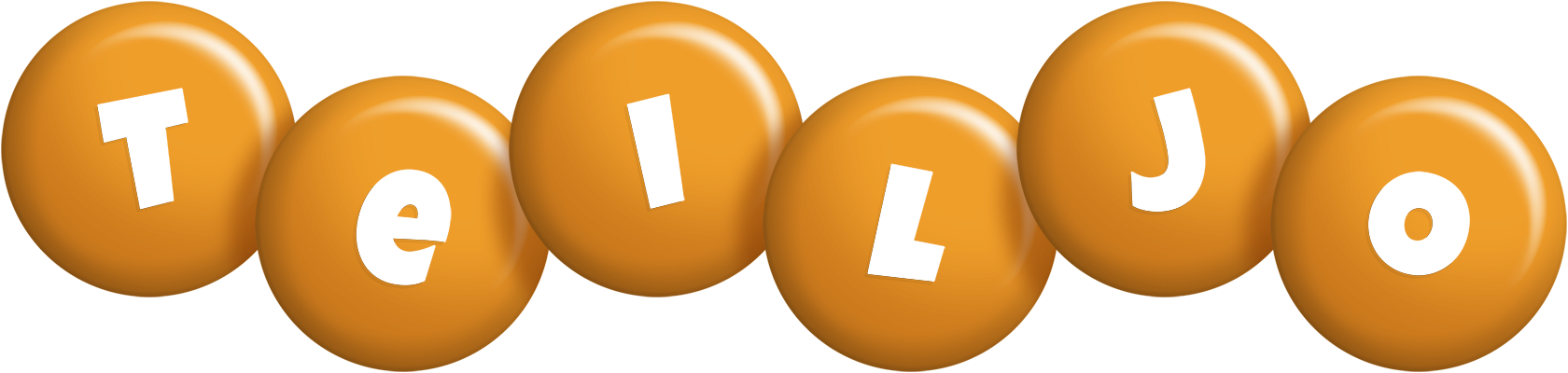 Teiljo candy-orange logo