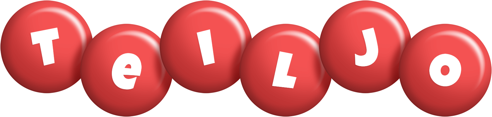Teiljo candy-red logo