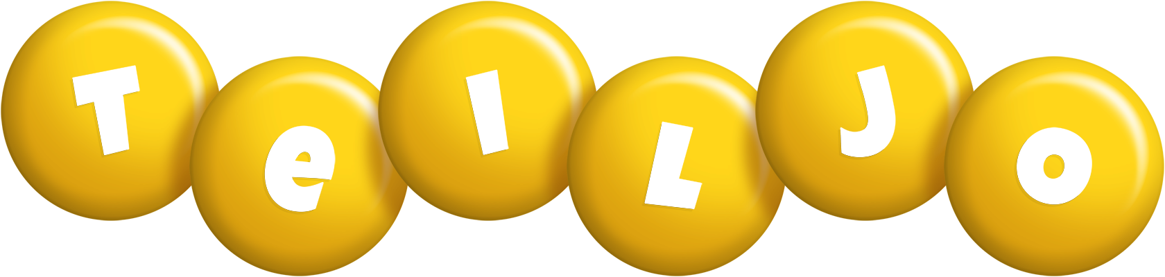 Teiljo candy-yellow logo