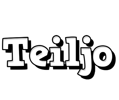 Teiljo snowing logo