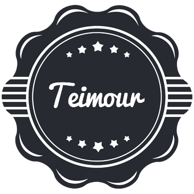 Teimour badge logo