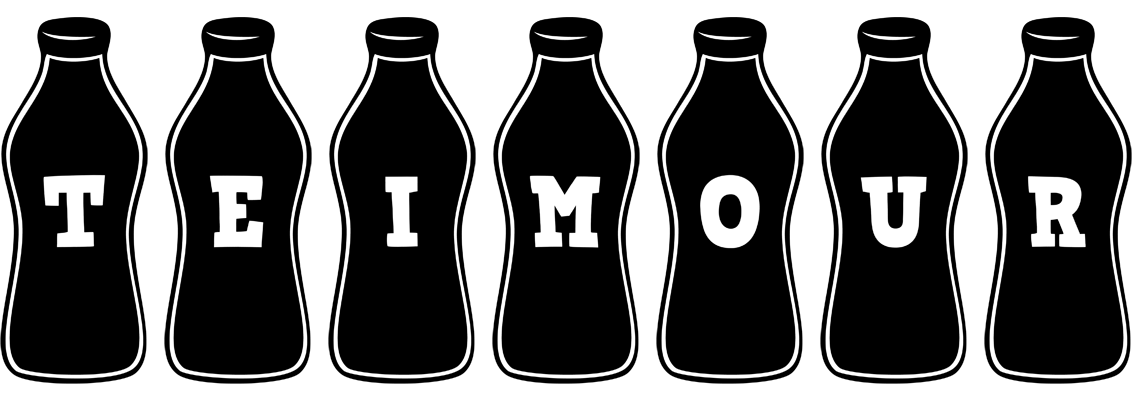 Teimour bottle logo