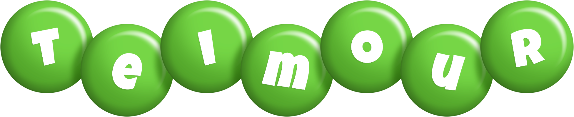 Teimour candy-green logo