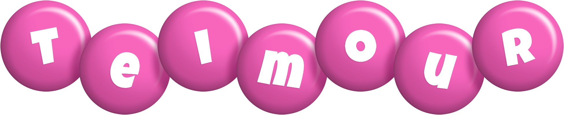 Teimour candy-pink logo