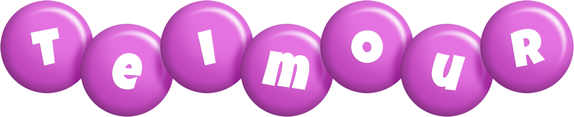 Teimour candy-purple logo