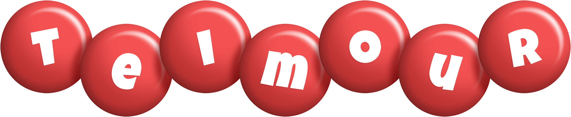 Teimour candy-red logo