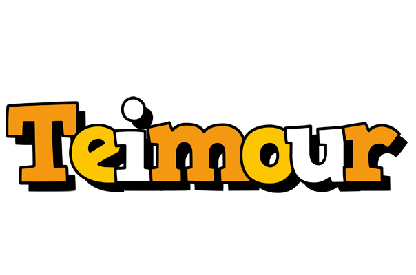 Teimour cartoon logo
