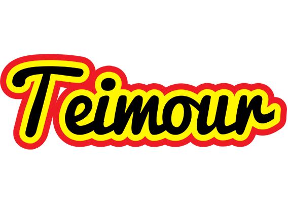 Teimour flaming logo