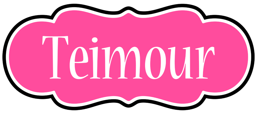 Teimour invitation logo