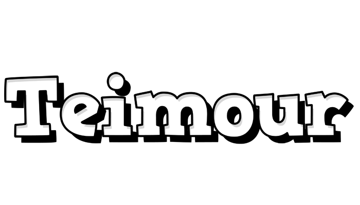 Teimour snowing logo