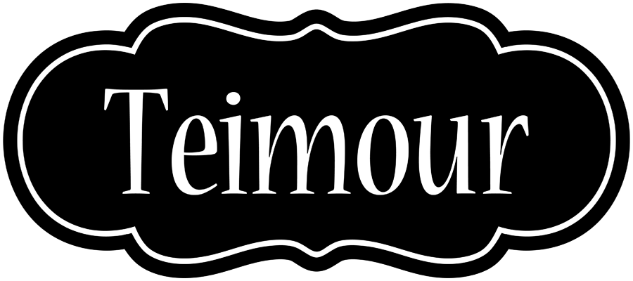 Teimour welcome logo