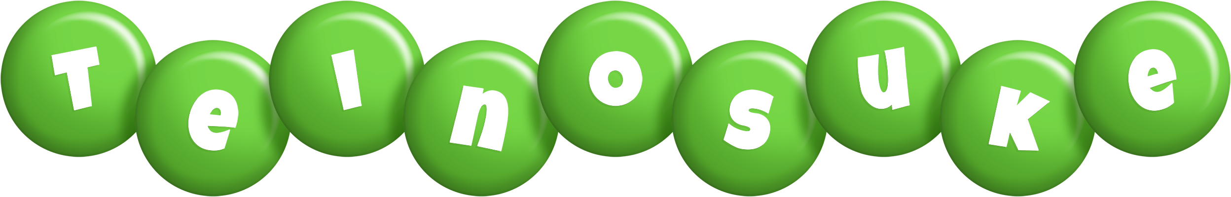 Teinosuke candy-green logo