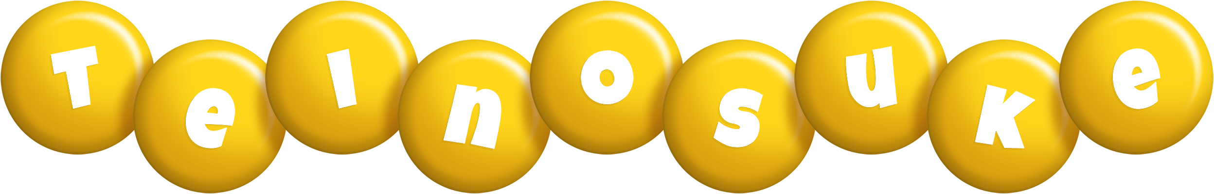Teinosuke candy-yellow logo