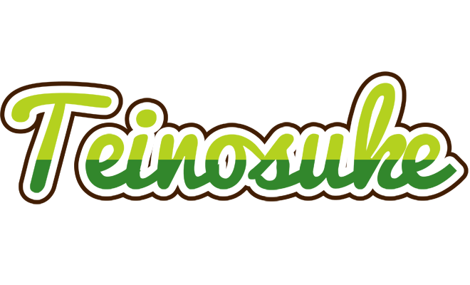 Teinosuke golfing logo
