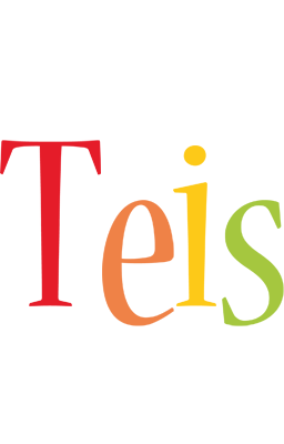 Teis birthday logo