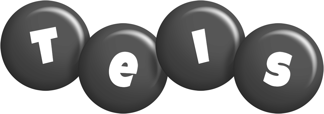 Teis candy-black logo