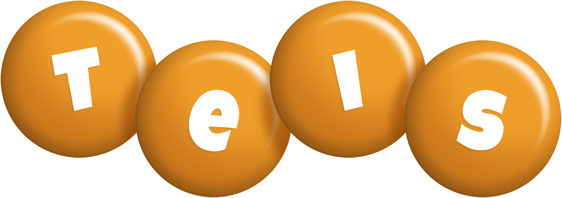 Teis candy-orange logo