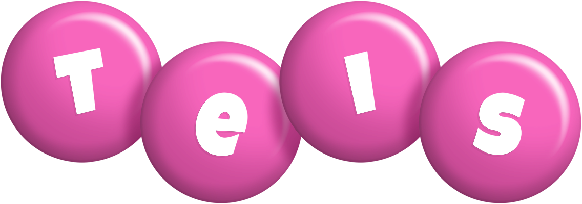 Teis candy-pink logo