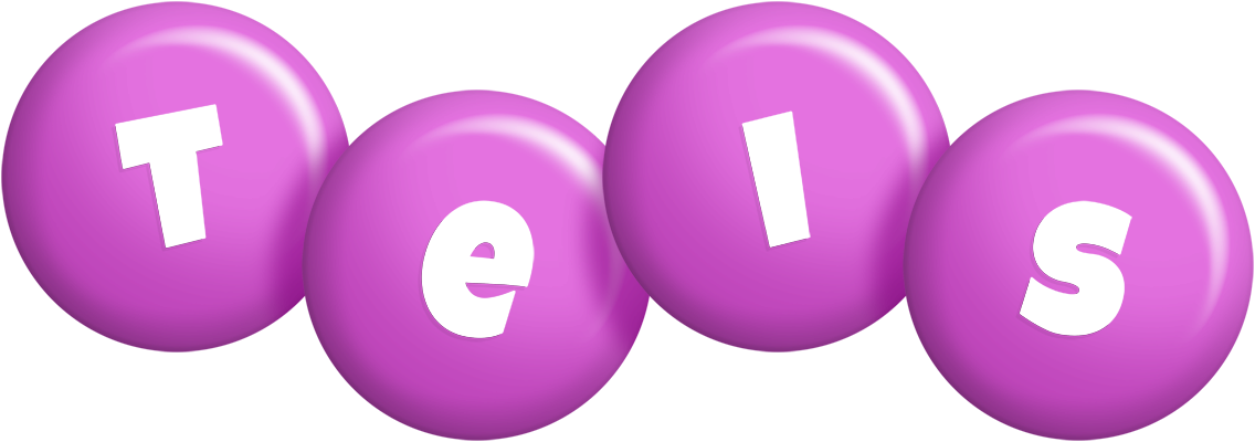 Teis candy-purple logo