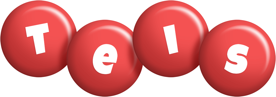 Teis candy-red logo