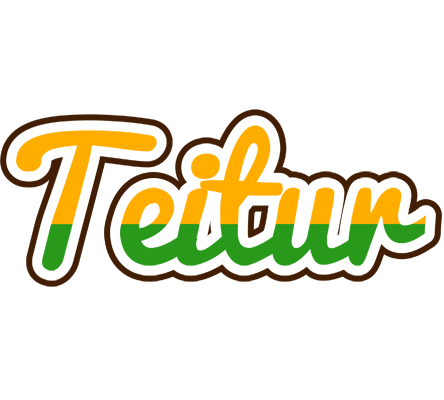 Teitur banana logo