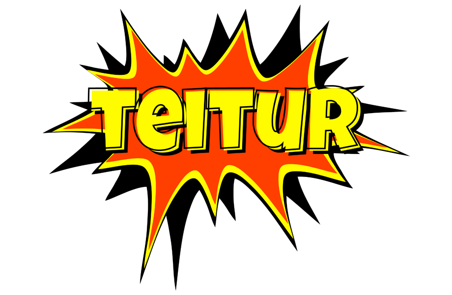 Teitur bazinga logo