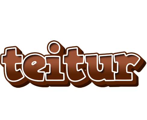 Teitur brownie logo