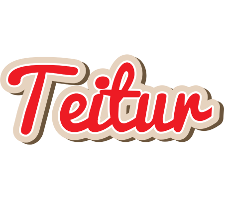Teitur chocolate logo