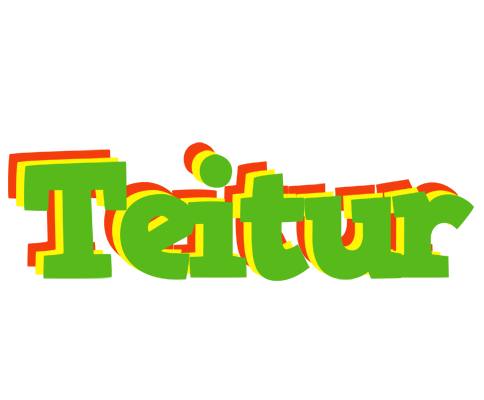 Teitur crocodile logo