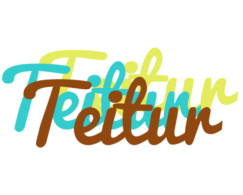Teitur cupcake logo
