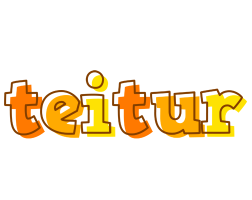 Teitur desert logo