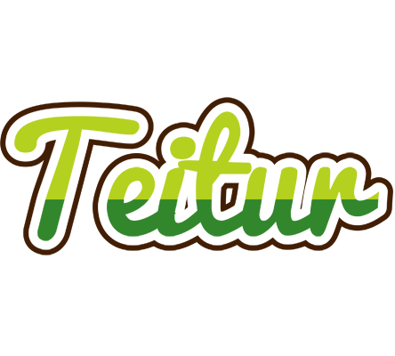 Teitur golfing logo
