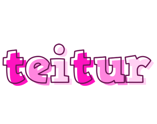 Teitur hello logo