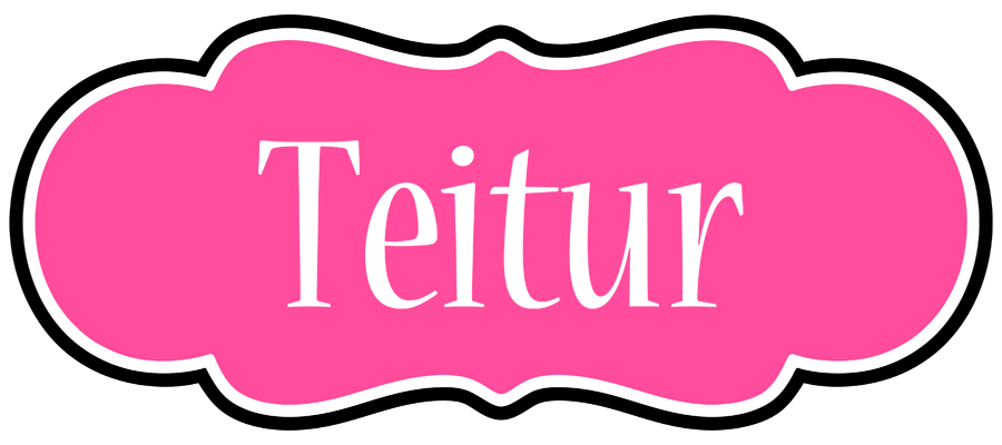 Teitur invitation logo