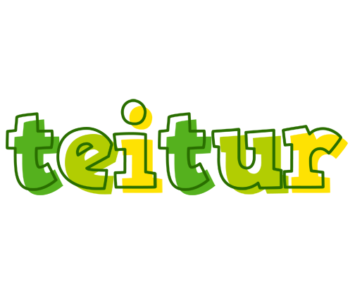 Teitur juice logo