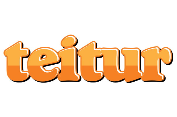 Teitur orange logo