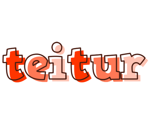 Teitur paint logo