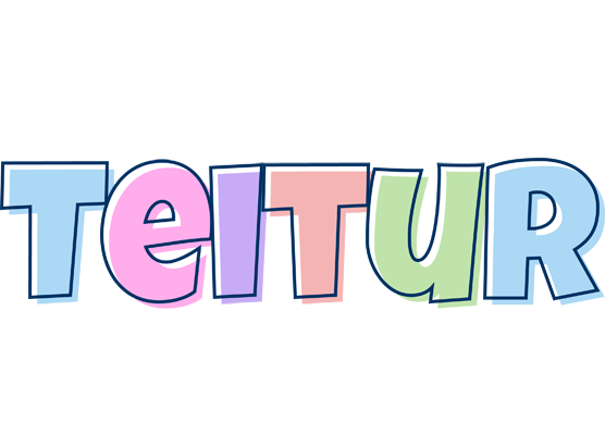 Teitur pastel logo
