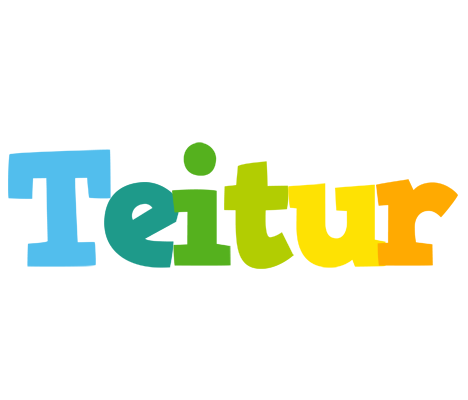 Teitur rainbows logo