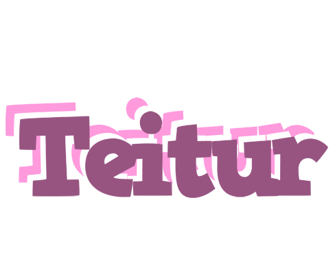 Teitur relaxing logo