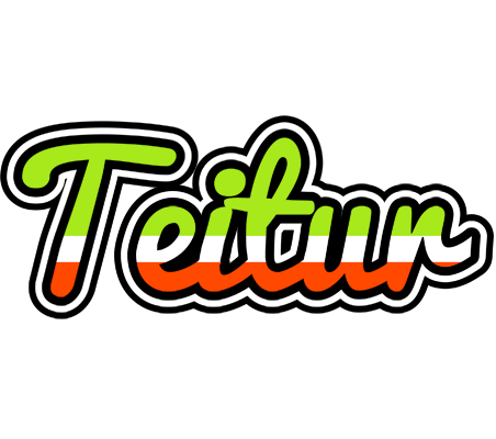 Teitur superfun logo