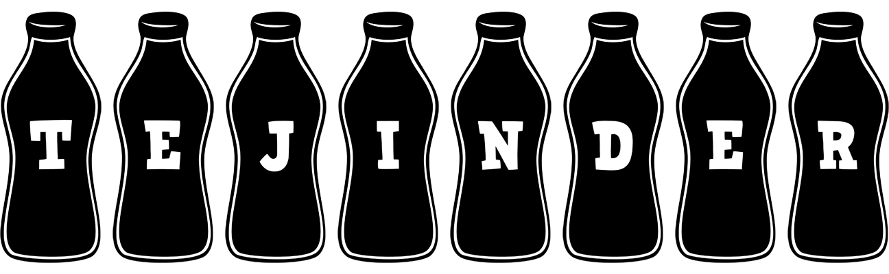 Tejinder bottle logo