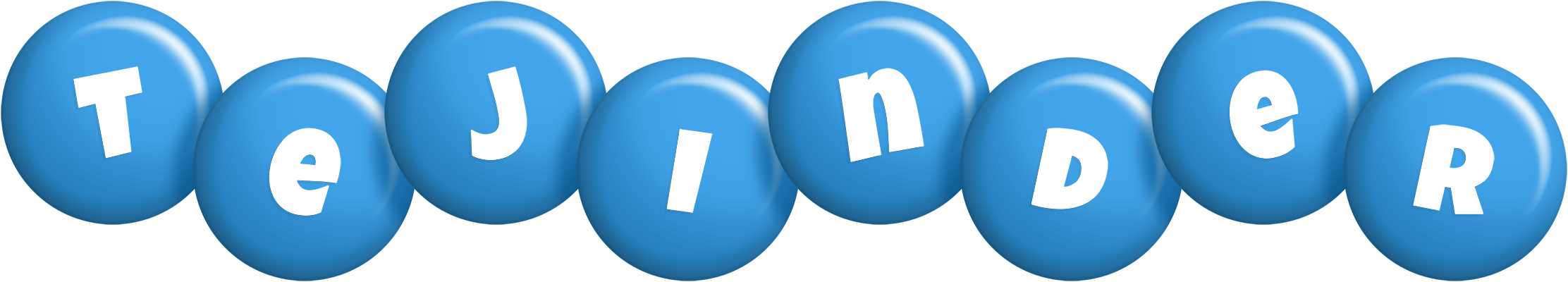 Tejinder candy-blue logo