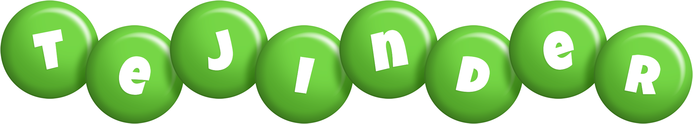 Tejinder candy-green logo