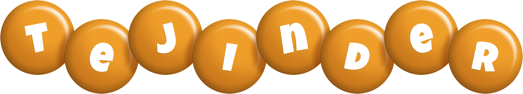 Tejinder candy-orange logo