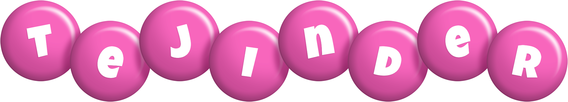 Tejinder candy-pink logo
