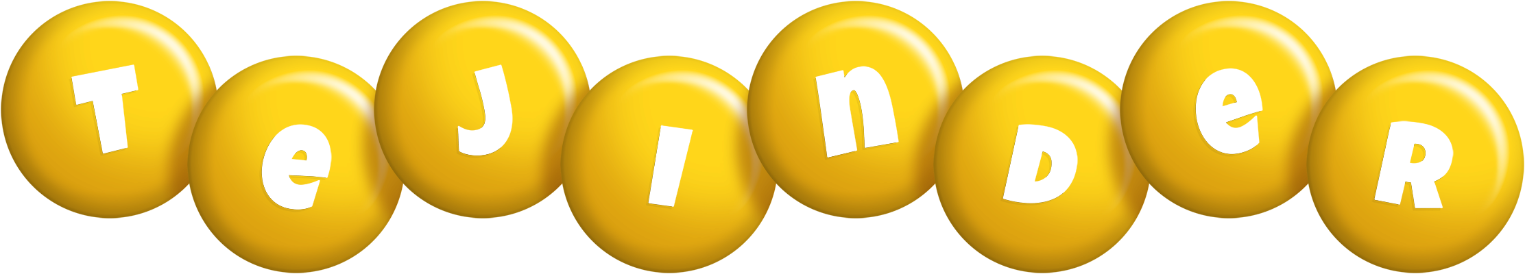 Tejinder candy-yellow logo