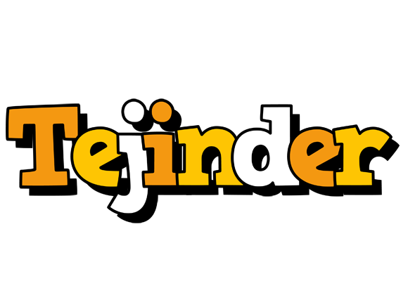 Tejinder cartoon logo