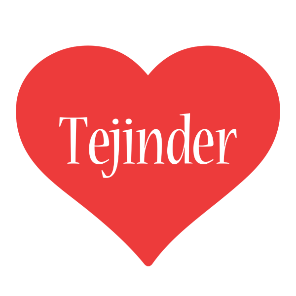 Tejinder love logo